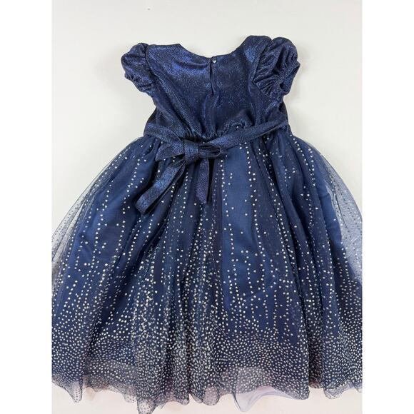 Blueberi Boulevard Sparkle Blue Tulle Party Dress size 5 - Picture 10 of 10